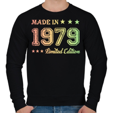 PRINTFASHION 1979 - Férfi pulóver - Fekete