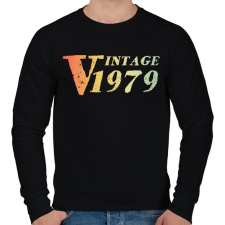 PRINTFASHION 1979 - Férfi pulóver - Fekete férfi pulóver, kardigán
