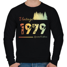 PRINTFASHION 1979 - Férfi pulóver - Fekete férfi pulóver, kardigán