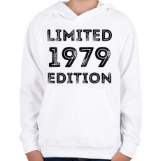 PRINTFASHION 1979 - Gyerek kapucnis pulóver - Fehér