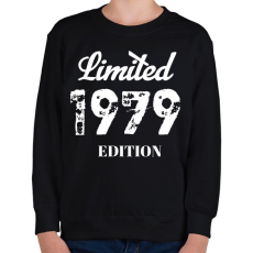 PRINTFASHION 1979 - Gyerek pulóver - Fekete