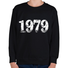 PRINTFASHION 1979 - Gyerek pulóver - Fekete