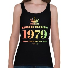 PRINTFASHION 1979 - Női atléta - Fekete
