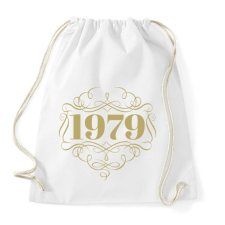 PRINTFASHION 1979 - Sportzsák, Tornazsák - Fehér tornazsák