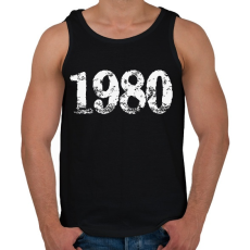 PRINTFASHION 1980 - Férfi atléta - Fekete