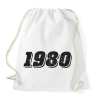 PRINTFASHION 1980 - Sportzsák, Tornazsák - Fehér