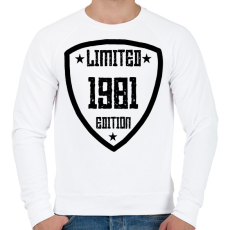 PRINTFASHION 1981 - Férfi pulóver - Fehér