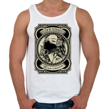 PRINTFASHION 1981 Velem ne szórakozz - Férfi atléta - Fehér atléta, trikó