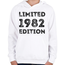 PRINTFASHION 1982 - Gyerek kapucnis pulóver - Fehér gyerek pulóver, kardigán