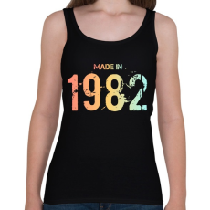 PRINTFASHION 1982 - Női atléta - Fekete