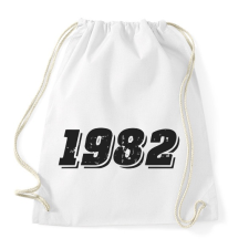 PRINTFASHION 1982 - Sportzsák, Tornazsák - Fehér tornazsák