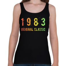 PRINTFASHION 1983 - Női atléta - Fekete