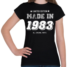 PRINTFASHION 1983 - Női póló - Fekete női póló