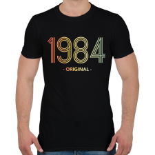 PRINTFASHION 1984 - Férfi póló - Fekete férfi póló