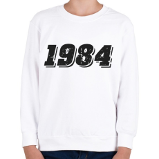 PRINTFASHION 1984 - Gyerek pulóver - Fehér