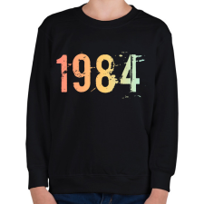 PRINTFASHION 1984 - Gyerek pulóver - Fekete gyerek pulóver, kardigán