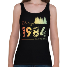 PRINTFASHION 1984 - Női atléta - Fekete