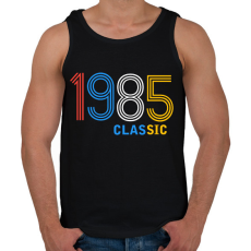 PRINTFASHION 1985 - Férfi atléta - Fekete