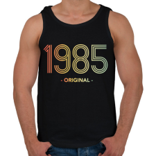 PRINTFASHION 1985 - Férfi atléta - Fekete atléta, trikó