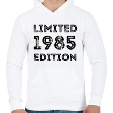 PRINTFASHION 1985 - Férfi kapucnis pulóver - Fehér férfi pulóver, kardigán