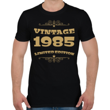 PRINTFASHION 1985 - Férfi póló - Fekete férfi póló