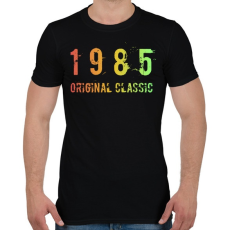 PRINTFASHION 1985 - Férfi póló - Fekete