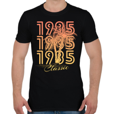 PRINTFASHION 1985 - Férfi póló - Fekete