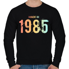 PRINTFASHION 1985 - Férfi pulóver - Fekete