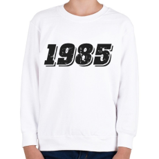 PRINTFASHION 1985 - Gyerek pulóver - Fehér