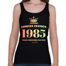 PRINTFASHION 1985 - Női atléta - Fekete