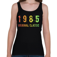 PRINTFASHION 1985 - Női atléta - Fekete női trikó