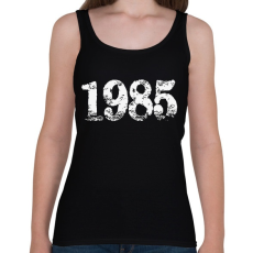 PRINTFASHION 1985 - Női atléta - Fekete