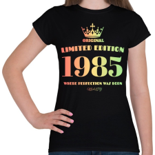 PRINTFASHION 1985 - Női póló - Fekete női póló