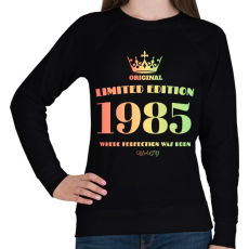PRINTFASHION 1985 - Női pulóver - Fekete