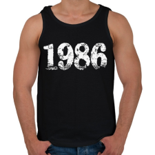 PRINTFASHION 1986 - Férfi atléta - Fekete atléta, trikó