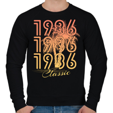 PRINTFASHION 1986 - Férfi pulóver - Fekete férfi pulóver, kardigán