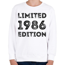 PRINTFASHION 1986 - Gyerek pulóver - Fehér gyerek pulóver, kardigán