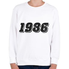 PRINTFASHION 1986 - Gyerek pulóver - Fehér