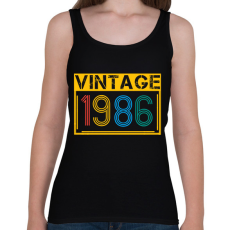 PRINTFASHION 1986 - Női atléta - Fekete