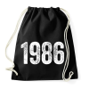 PRINTFASHION 1986 - Sportzsák, Tornazsák - Fekete
