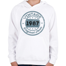 PRINTFASHION 1987 - Gyerek kapucnis pulóver - Fehér gyerek pulóver, kardigán