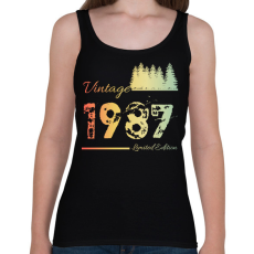 PRINTFASHION 1987 - Női atléta - Fekete