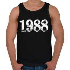 PRINTFASHION 1988 - Férfi atléta - Fekete