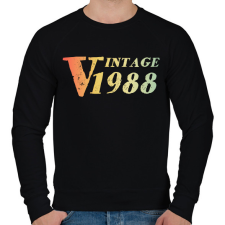 PRINTFASHION 1988 - Férfi pulóver - Fekete férfi pulóver, kardigán