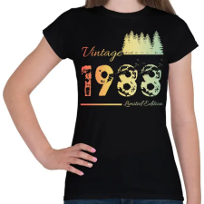 PRINTFASHION 1988 - Női póló - Fekete női póló