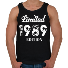 PRINTFASHION 1989 - Férfi atléta - Fekete atléta, trikó