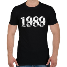 PRINTFASHION 1989 - Férfi póló - Fekete