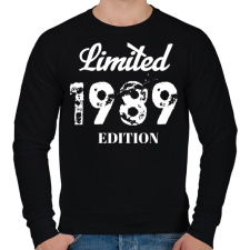 PRINTFASHION 1989 - Férfi pulóver - Fekete férfi pulóver, kardigán