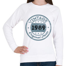 PRINTFASHION 1989 - Női pulóver - Fehér női pulóver, kardigán