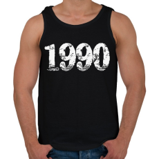 PRINTFASHION 1990 - Férfi atléta - Fekete